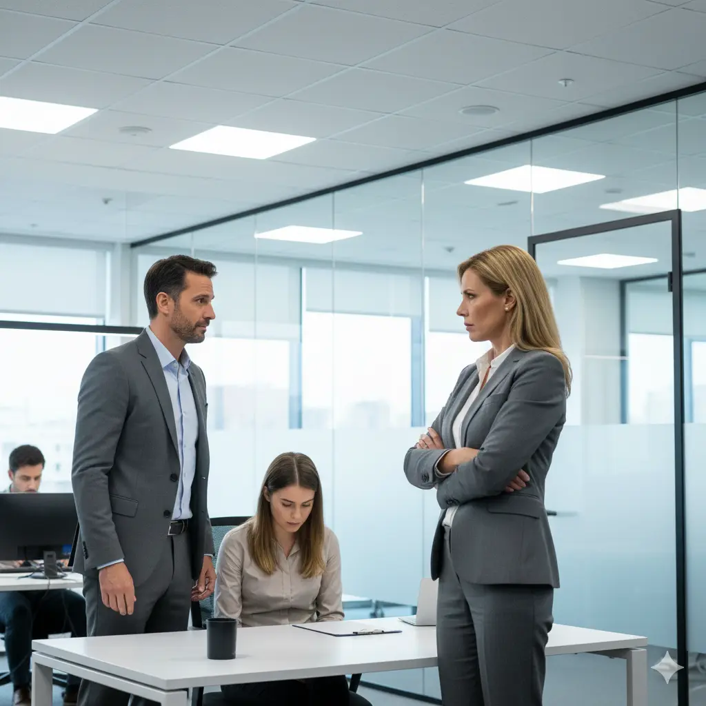 Man and young woman holding hands in a restaurant booth