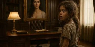 little-girl-sees-moms-picture