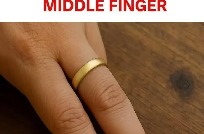 💍 The Meaning of Wearing a Ring on the Middle Finger – Symbolism, Style & Culture