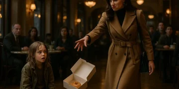 throwing food in cafe