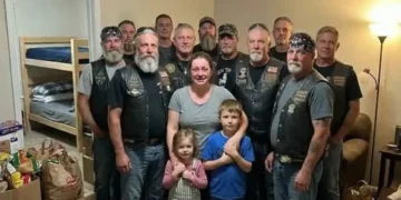 My landlord showed up with 30 bikers to evict us