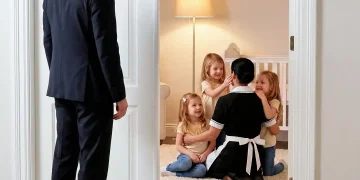 The Maid Made His Grieving Daughters Laugh Again