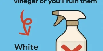dont use white vinegar