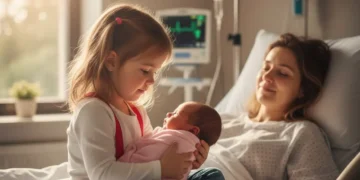 lina-holds-her-newborn-sister