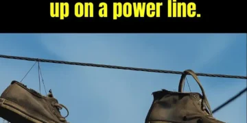 Meaning Behind Shoes Strung Up on a Power Line