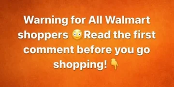 warning for all wallmart shoppers
