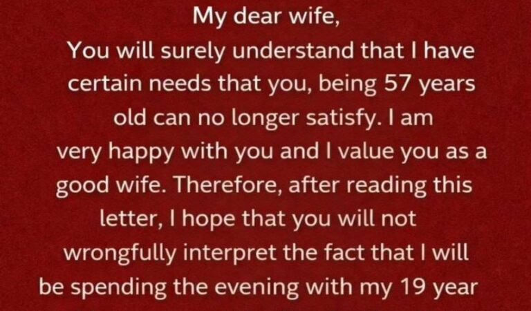 She Found a Note From Her Husband—What She Did Next Surprised Everyone