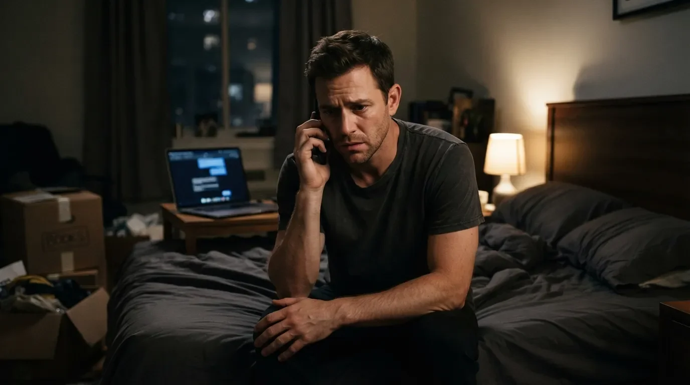 Shawn listens to a late-night phone call as he learns that Hannah has also been deceived